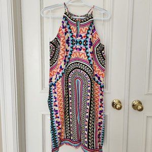 Renee C Yaina Printed Dress | Small